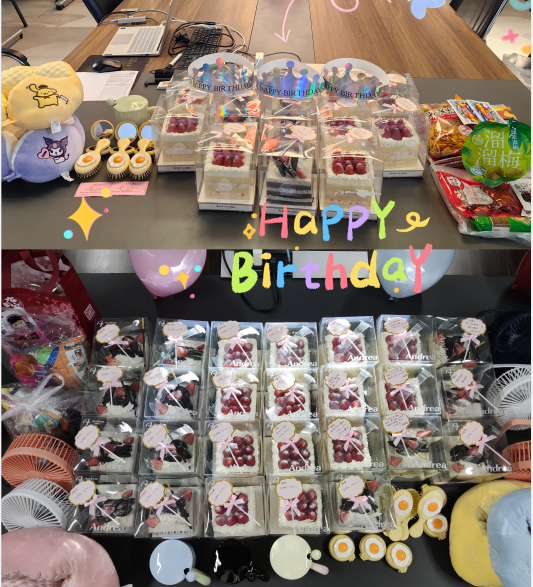 五彩缤纷 共悦生辰--leyu乐鱼官方网站（HONB）五月员工生日会
